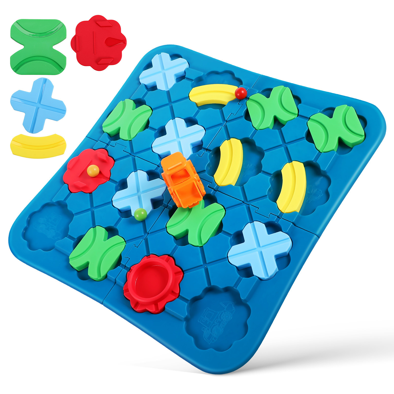 Kids Education Board - Dziecięca gra logiczna z labiryntem, planszowa