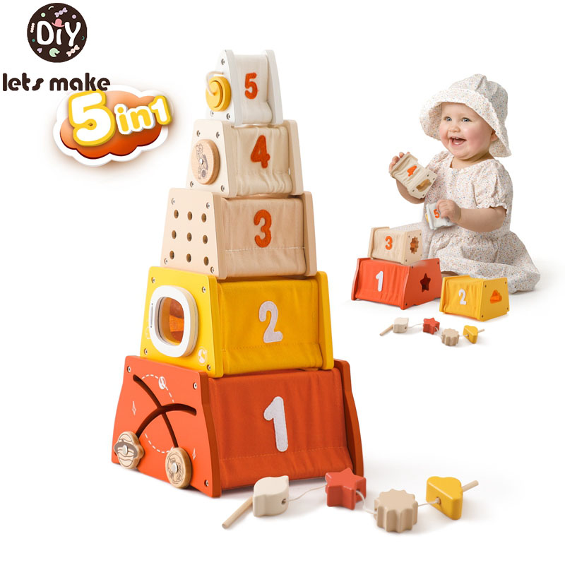 Kids Education Board - Drewniane zabawki Montessori dla dzieci deska