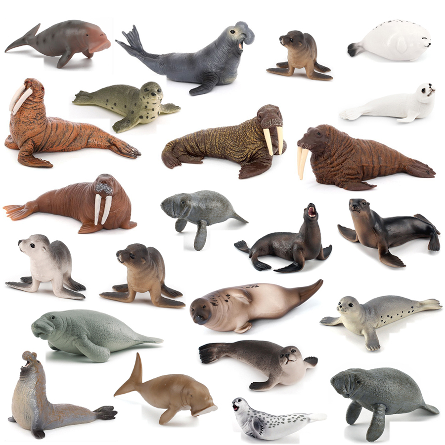 Realistyczne figurki: Dugong,  – Kids Educational Game recenzja i cena