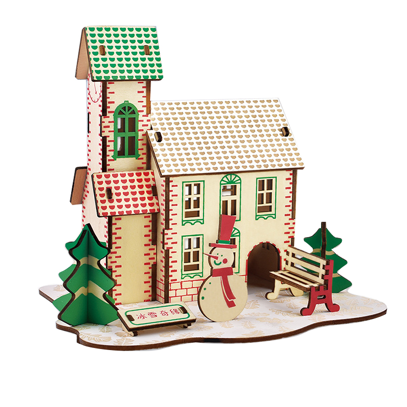 Układanka 3D Puzzle drewniane  – Kids Without Education recenzja i cena