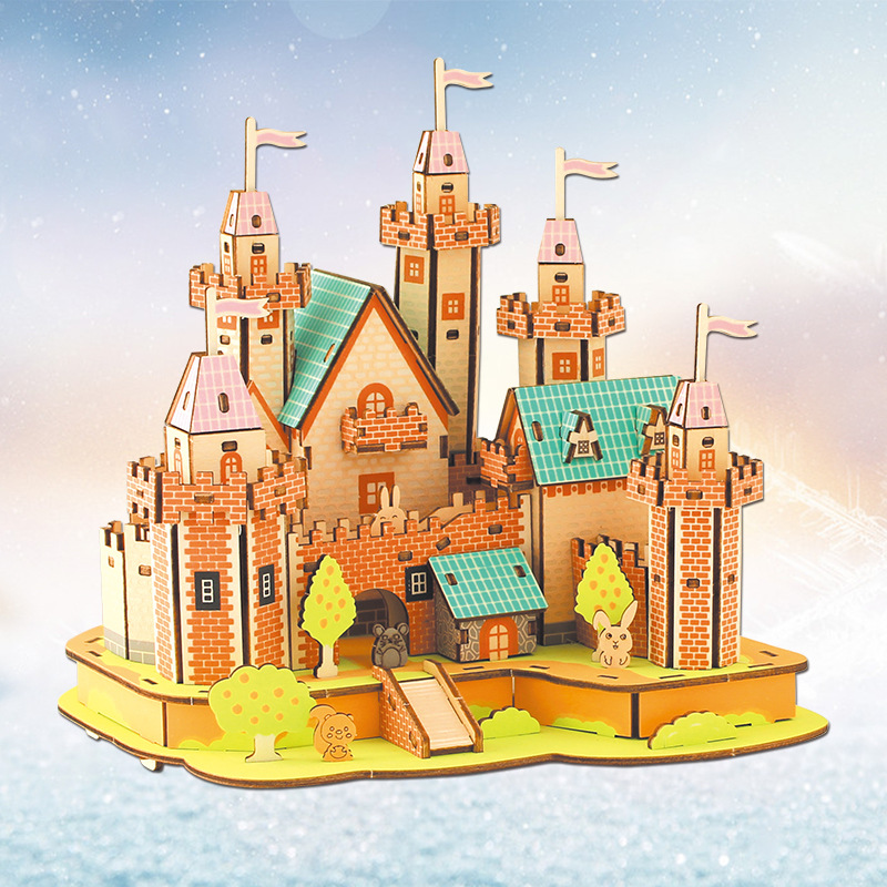 Układanka 3D Puzzle drewniane  – Kids Without Education recenzja i cena