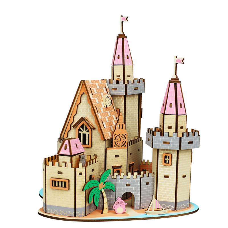 Układanka 3D Puzzle drewniane  – Kids Without Education recenzja i cena