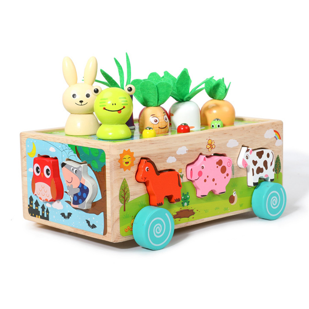 Drewniany asortyment kształt p – Kids Educational Game 3 recenzja i cena