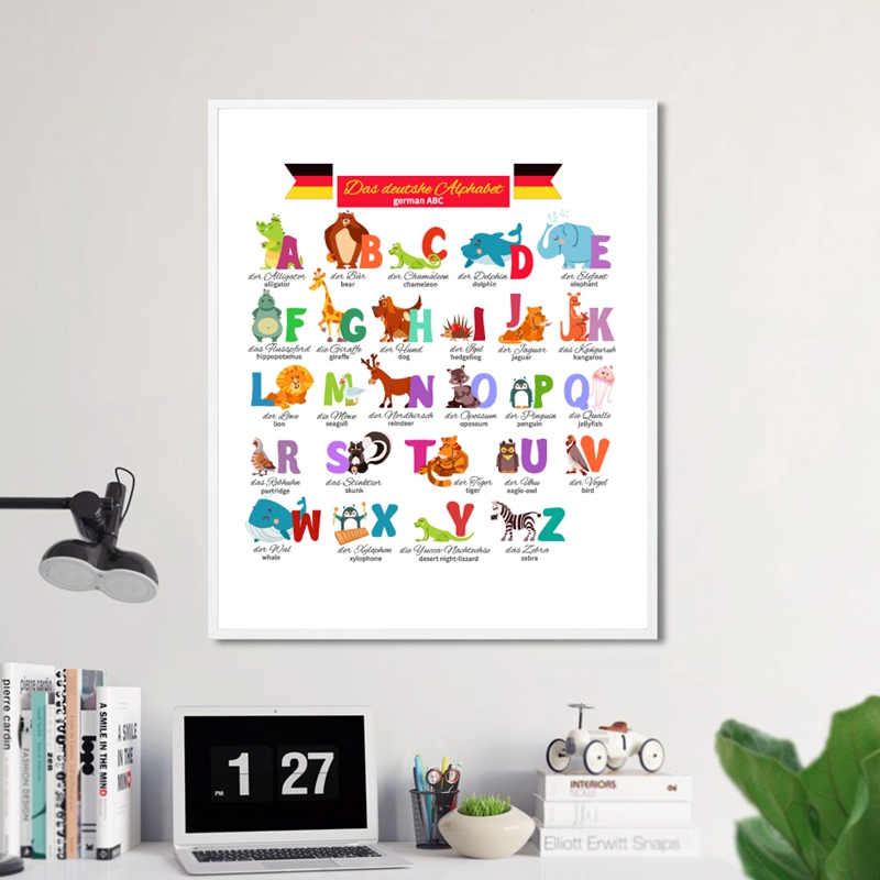 Niemiecki alfabet ze zwierzęta – Kids Education Nursery recenzja i cena