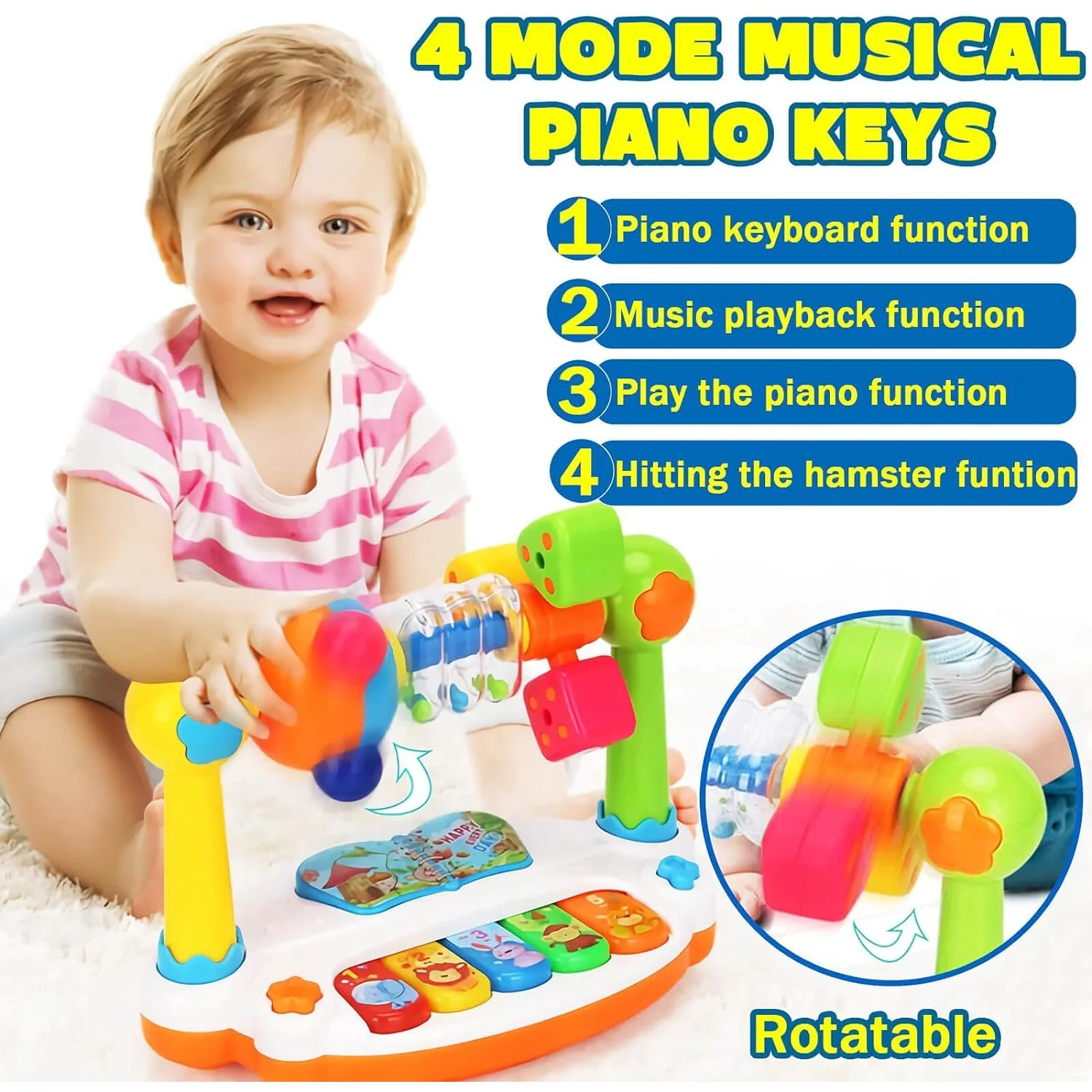 Zabawki do fortepianu dla dzie – Kids Education Phone recenzja i cena