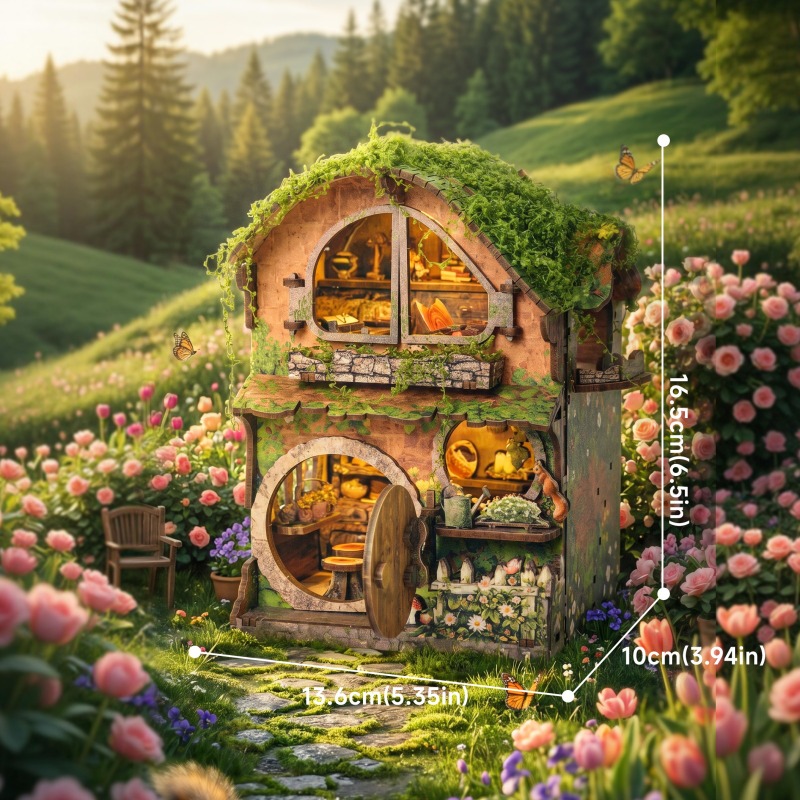 Drewniane puzzle 3D: Dom z zie – Kids Without Education recenzja i cena