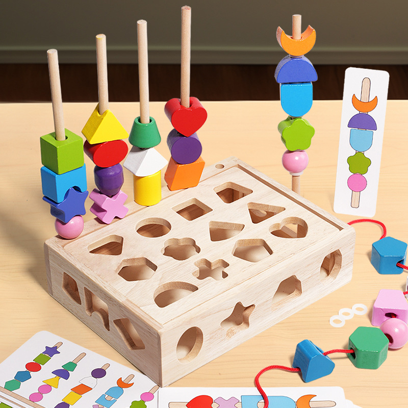 Drewniane zabawki edukacyjne M – Kids Educational Game 3 recenzja i cena
