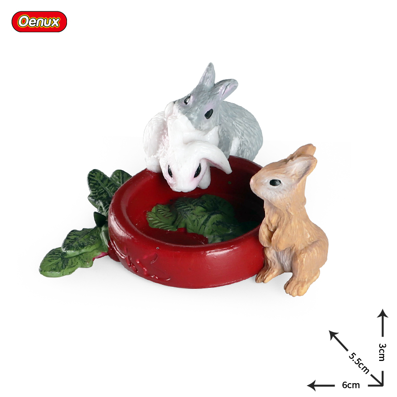 Oenux Lovely Farm Rabbit Bunny – Kids Without Education recenzja i cena