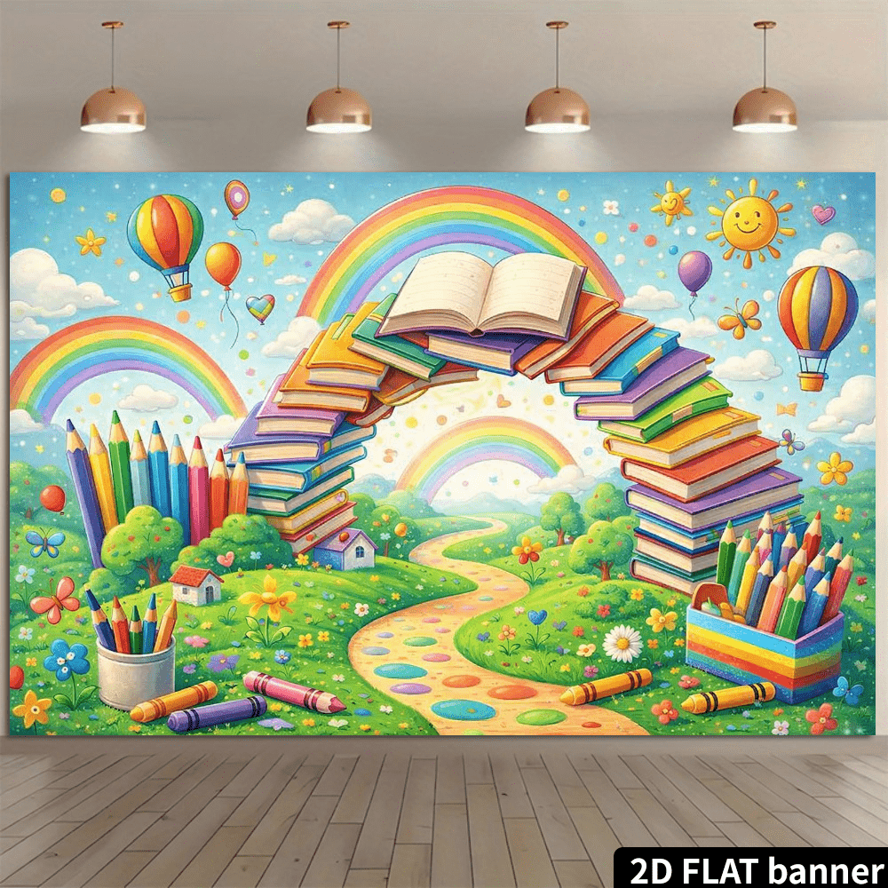 Kolorowa tapiseria ścienna do  – Kids Education Nursery recenzja i cena