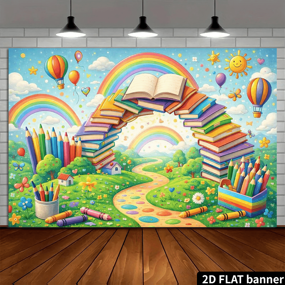 Kolorowa tapiseria ścienna do  – Kids Education Nursery recenzja i cena